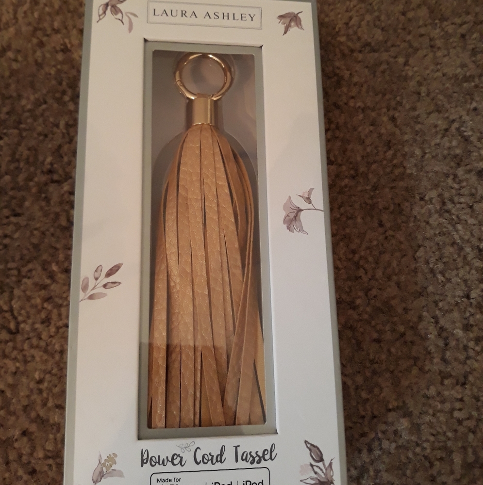 Laura Ashley Power Cord Tassel